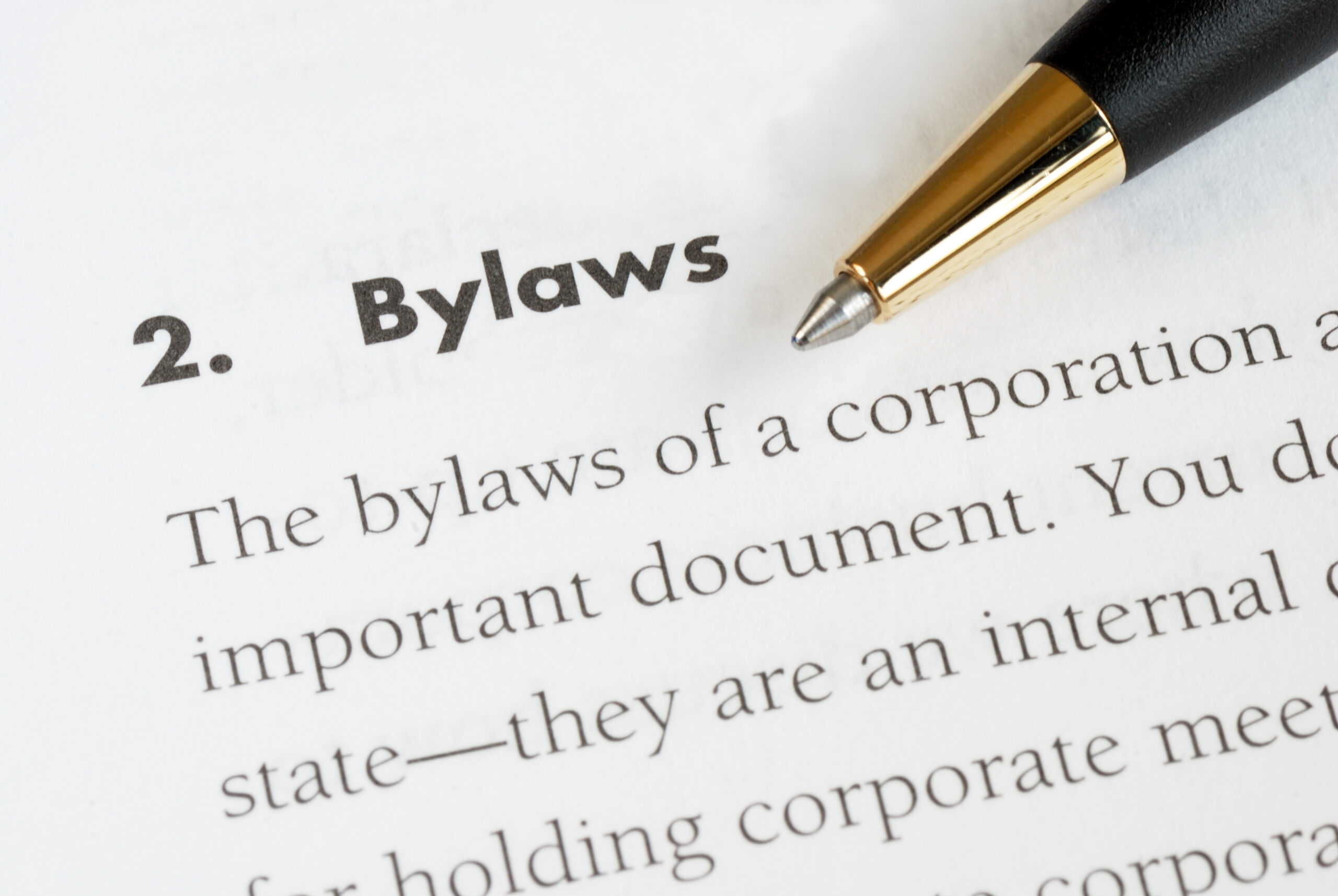 Governing Documents for a Florida Corporation 101