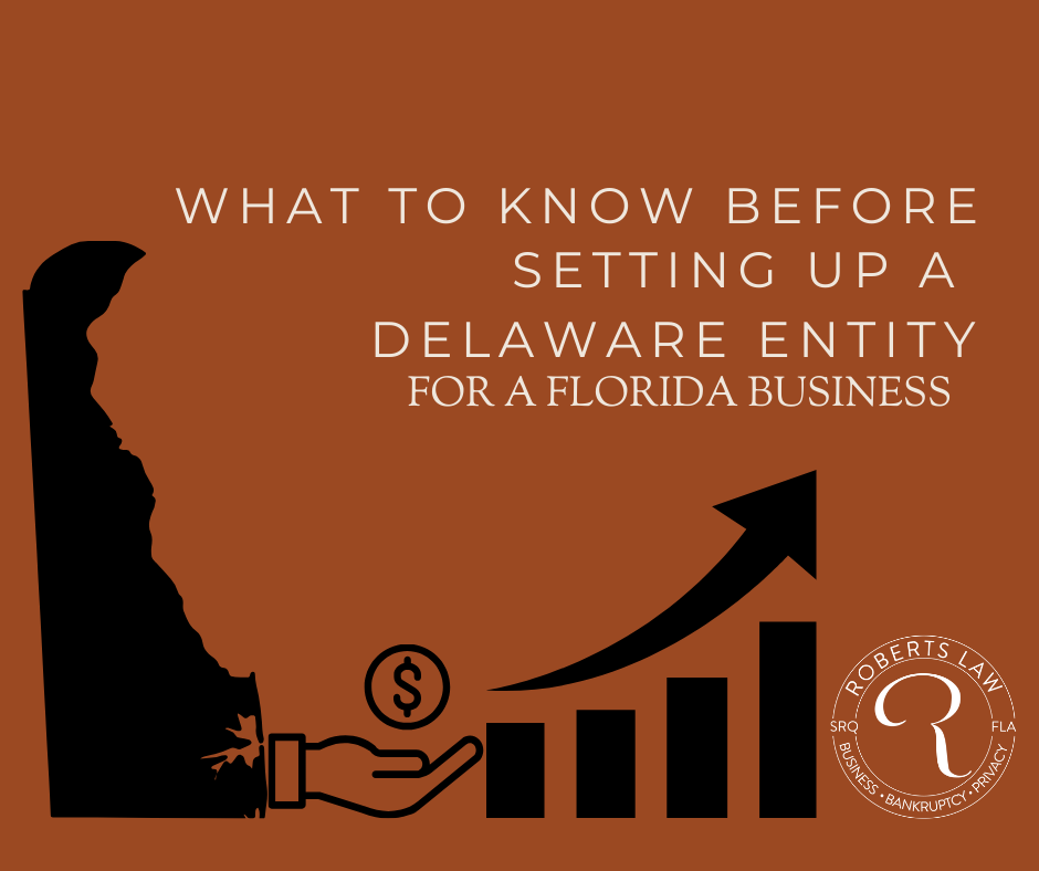 What to know before setting up a Delaware entity for a Florida Business