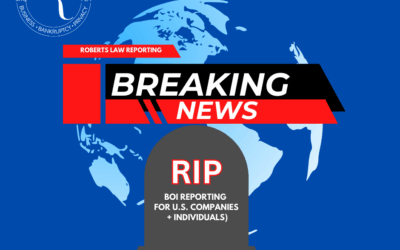 RIP BOI Reporting for U.S. Companies and Individuals
