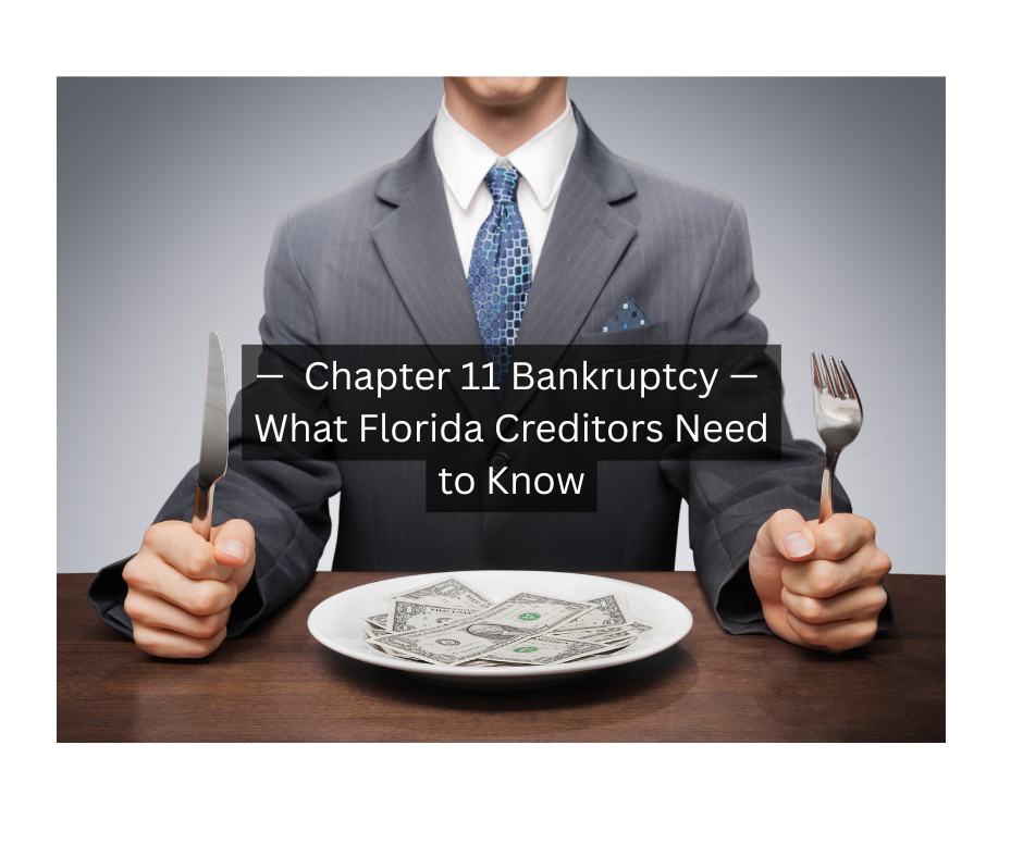 Chapter 11 Bankruptcy — What Florida Creditors Need to Know