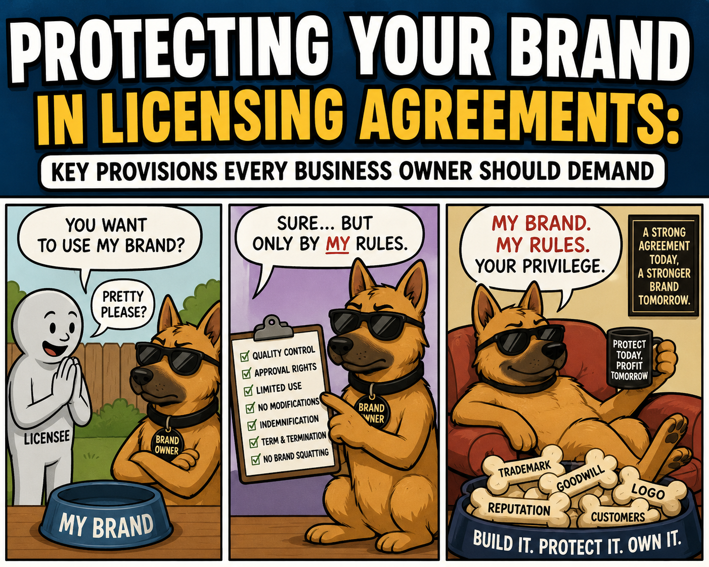 Licensing Agreements: Key Provisions to Protect Your Brand